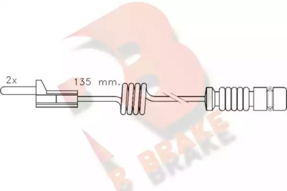 Контакт (R BRAKE: 610405RB)